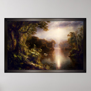 Poster O Rio da Luz pela Igreja Frederic Edwin