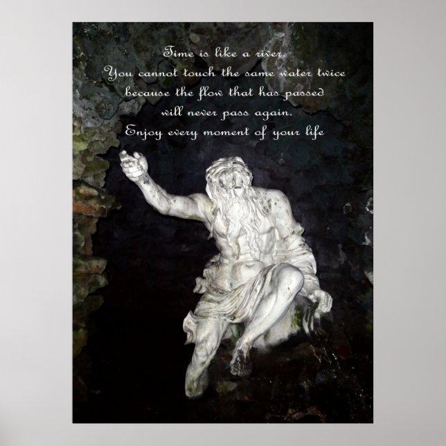 Poster O rio Deus. (Frente)