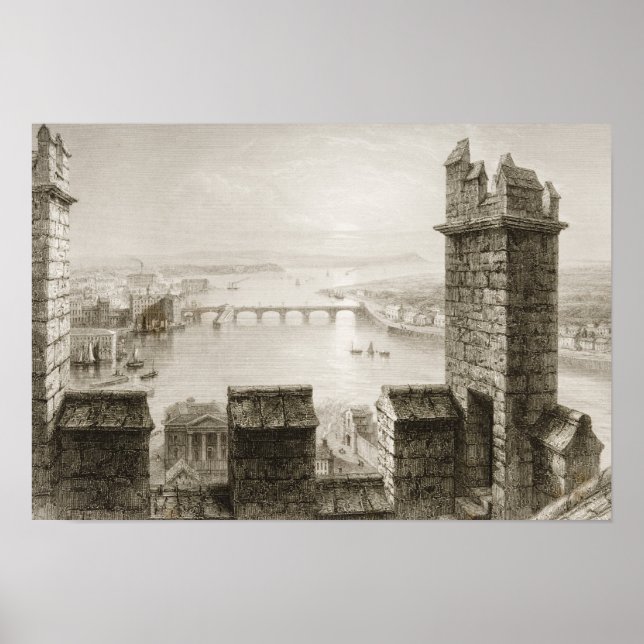 Pôster O rio Shannon e Limerick (Frente)