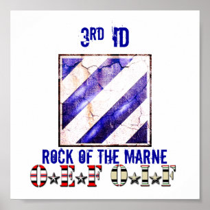 Poster ó ROCHA da IDENTIFICAÇÃO Do MARNE OEF OIF