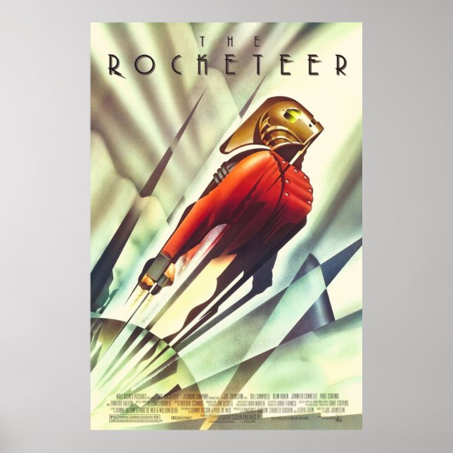 Poster O Rocketeer (Frente)