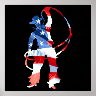 Pôster O rodeio é América - Roping