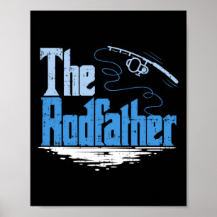 Poster O Rodfather Paródia Divertida de Pesca