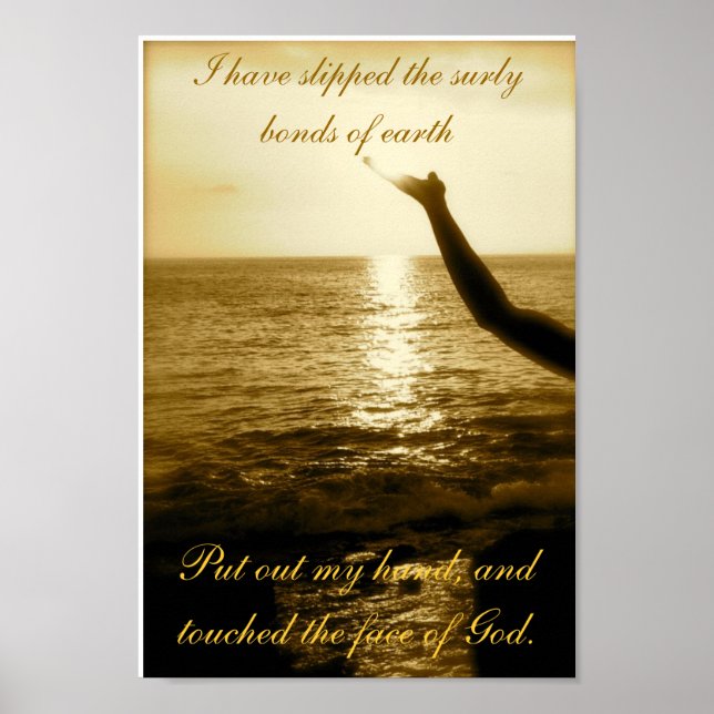 Poster O rosto de Deus (Frente)