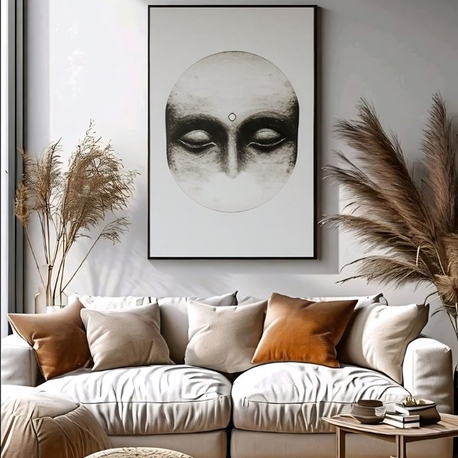 Poster O rosto sereno (Criador carregado)