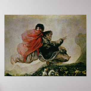 Pôster O Sabat das bruxas, c.1819-23