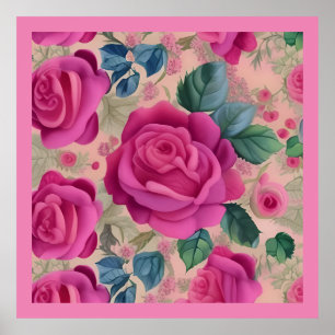 Poster O Sabor Dos Rosas - Soft E Serene