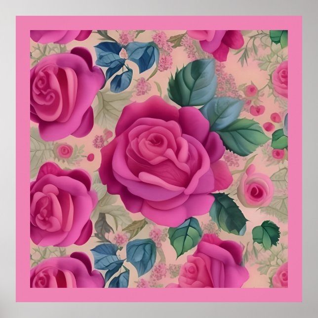 Poster O Sabor Dos Rosas - Soft E Serene (Frente)
