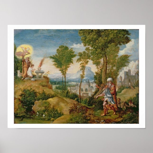 Poster O Sacrifício de Isaac (Frente)