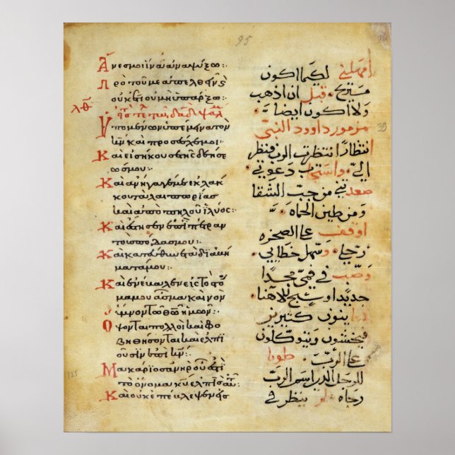 Poster O Salmo do Profeta David (Frente)