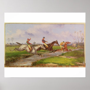 Poster O salto de água: a corrida de obstáculos do outo