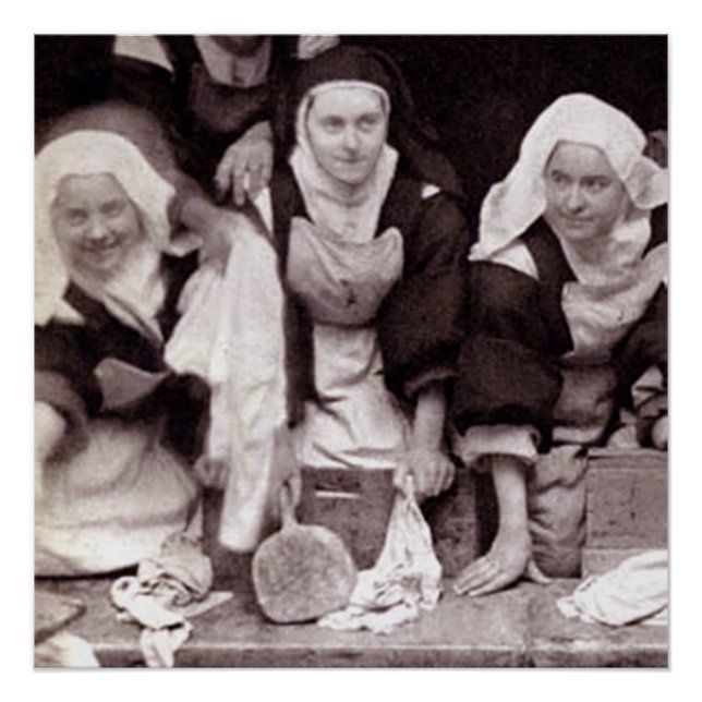 Pôster O Santo no Trabalho. (Frente)