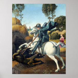 Poster O Santo Raphael George e o Dragão