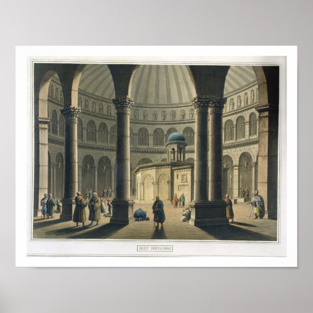 Pôster O Santo Sepulcher, pub. de William Watts, 1806 (e) (Frente)