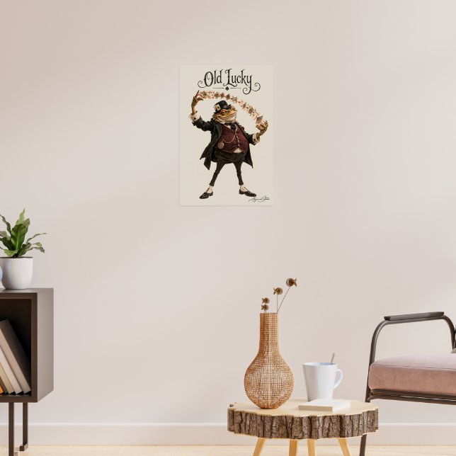 Poster O Sapo Cigano (Sala de Estar 3)