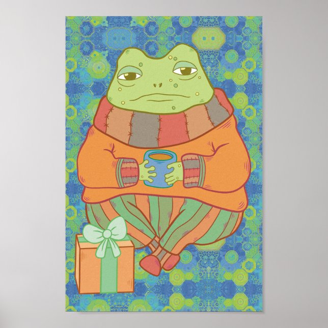 Poster O Sapo Cozy (Frente)