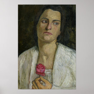 Pôster O Sculptress Clara Rilke-Westhoff 1905