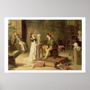 Poster O Sculptress novo (óleo em canvas)