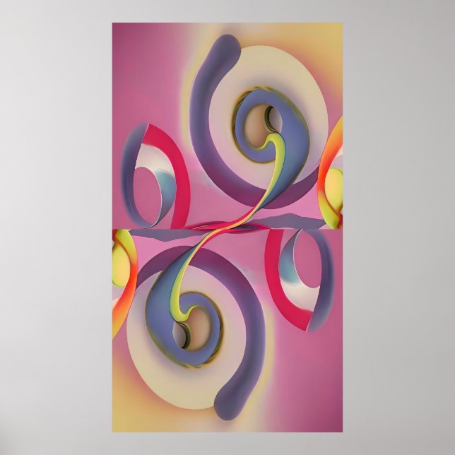 Poster O Segredo da Design 69 Ken Gage Art (Frente)