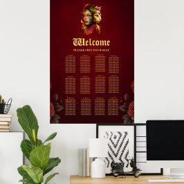 Poster O segredo da simbiose de uma mulher e de um gato,