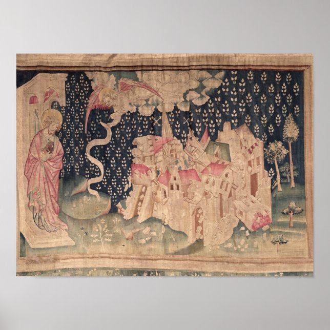 Poster O segundo anjo anuncia a queda da Babilônia (Frente)