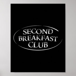 Poster O Segundo Clube do Café da Manhã - Nerdy Funny Hig
