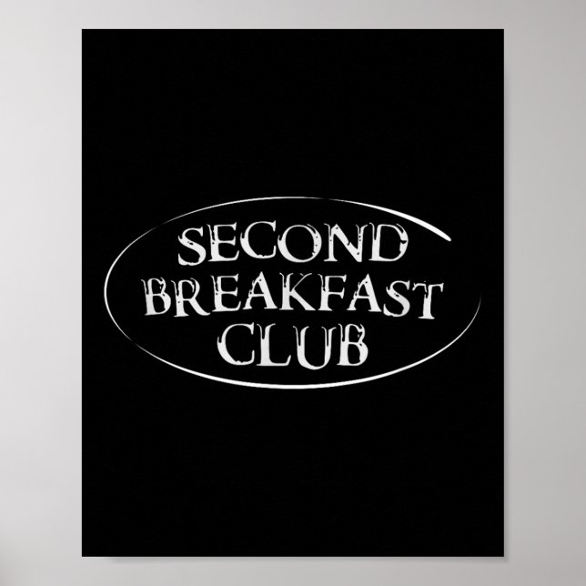 Poster O Segundo Clube do Café da Manhã - Nerdy Funny Hig (Frente)