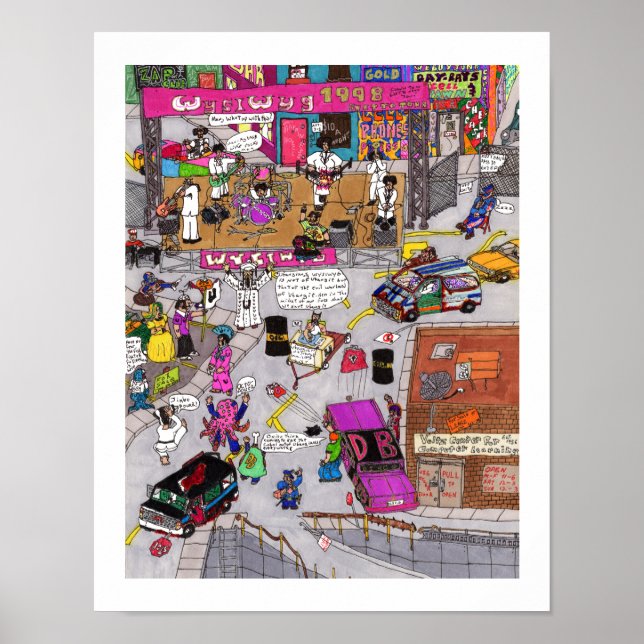 Poster O Segundo Desenho De Voltzo (Frente)