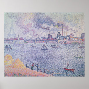 Pôster O Seine, Grenelle, 1899