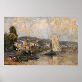 Poster O Sena Em La Bouille, Em Torno De...