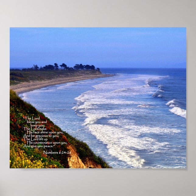 Pôster O Senhor Abençoa-Te E Mantém-Te (Frente)