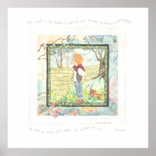 Poster O SENHOR é meu pastor-menino