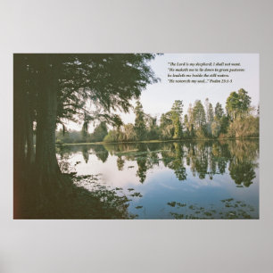 Pôster O senhor é meu pastor  -- Variação D