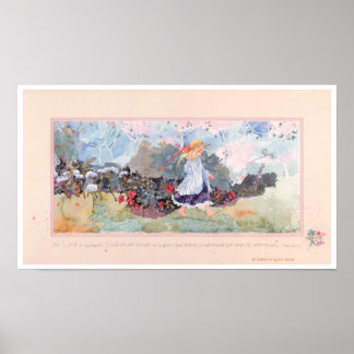 Pôster O SENHOR é minha pastora-pastora.