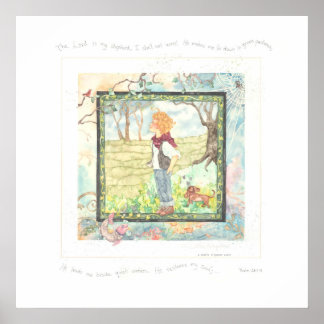 Poster O SENHOR é o meu pastor