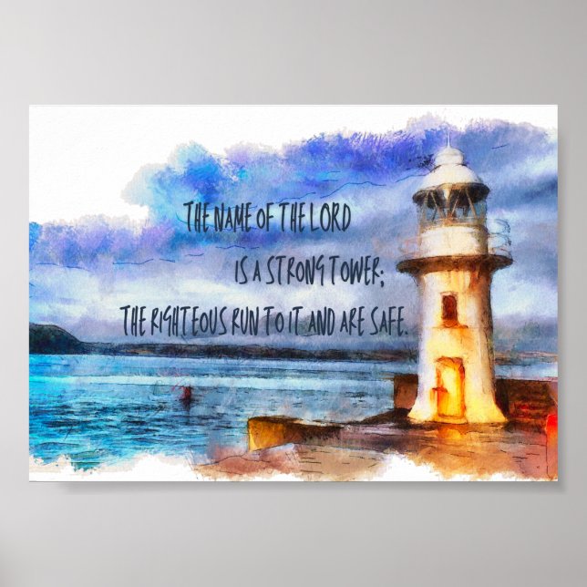 Poster O Senhor Nossa Torre Forte (Frente)