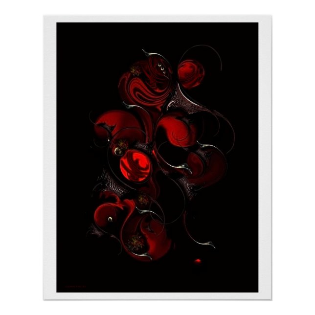 Pôster "O Sentimento Interferente", Poster brilhante (Frente)