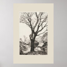 O Sentinel Cornwall Eleanor Hughes Restrike