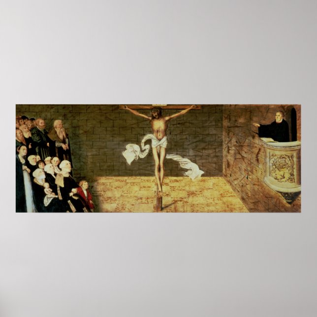 Pôster O Sermão de Martin Luther (Frente)