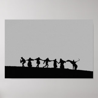 Poster O Sétimo Selo de Ingmar Bergman