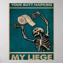O seu bumbum guarda o meu legado - Home Decor Wall