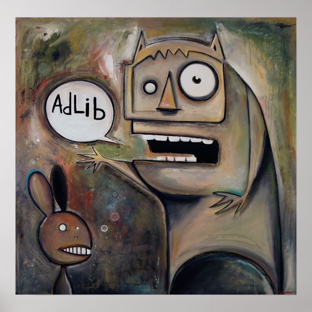 Pôster O show deve continuar (Frente)