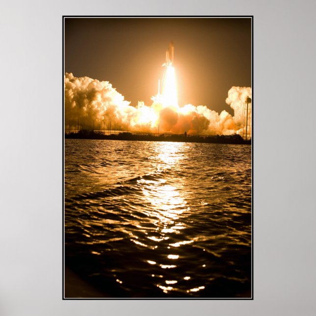 Pôster O Shuttle do Espaço Sai (Frente)