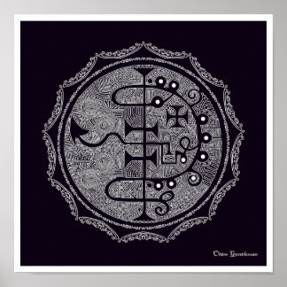 Poster O Símbolo de Asmodeus