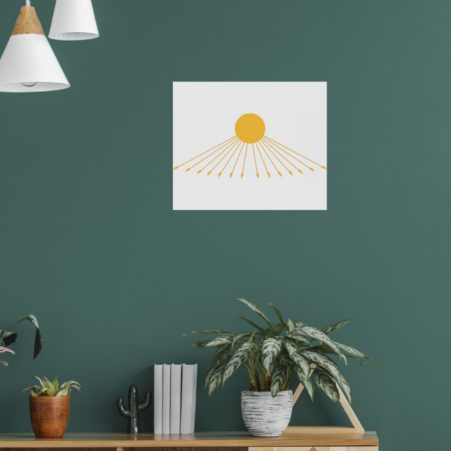 Poster O símbolo de um Deus Verdadeiro (Sala de Estar 1)