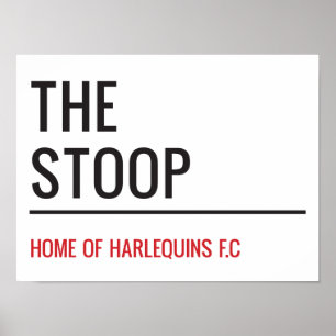 Poster O Sinal de Stoop Stadium Street