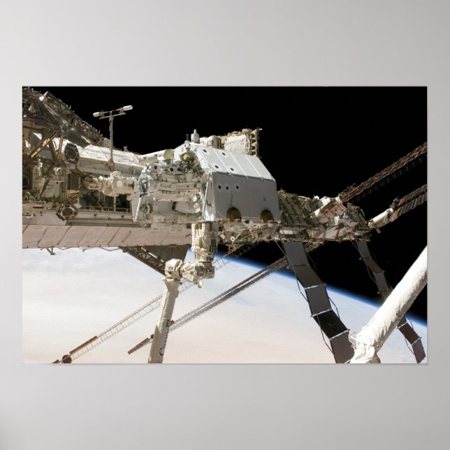 Pôster O sistema robótico Dextre construído no Canadá 3 (Frente)
