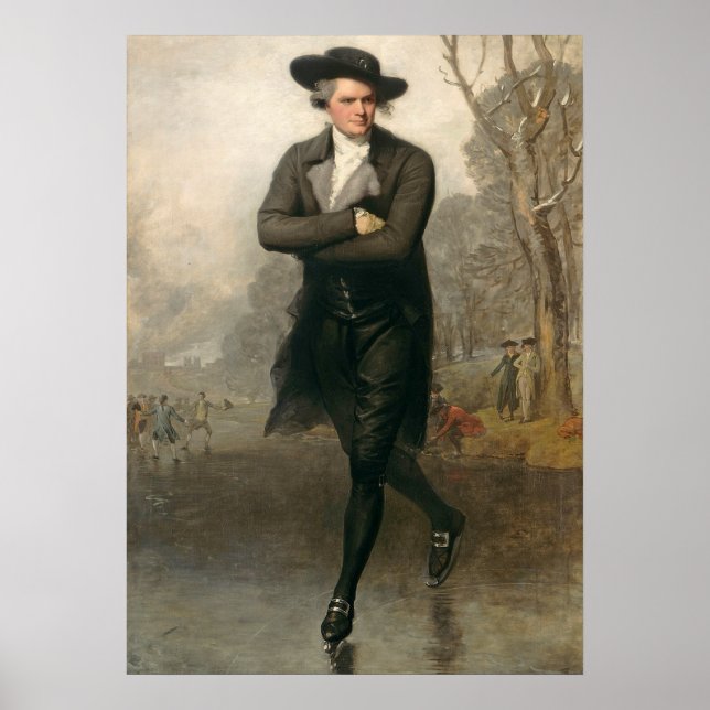 Pôster O Skater (Retrato de William Grant) (Frente)