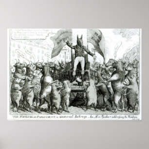 Pôster O Smithfield Parlamento: Sufrágio Universal