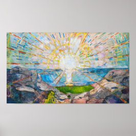 Poster O Sol 1909 | Edvard Munch |